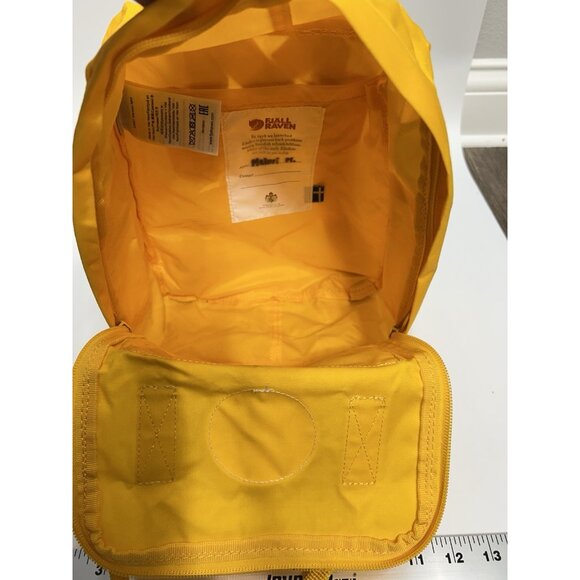 Fjallraven Kanken Mini Everyday Outdoor Backpack Yellow - Very Good Condition main image 8